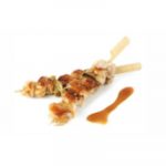 3.Yakitori Brochetas de pollo